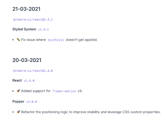 The Top 10 Changelog Tools and Software in 2022 (Free, Paid, and Open Source) - present most recent version first