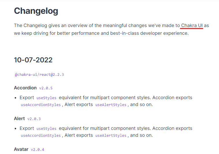The Top 10 Changelog Tools and Software in 2022 (Free, Paid, and Open Source) - Chakra UI