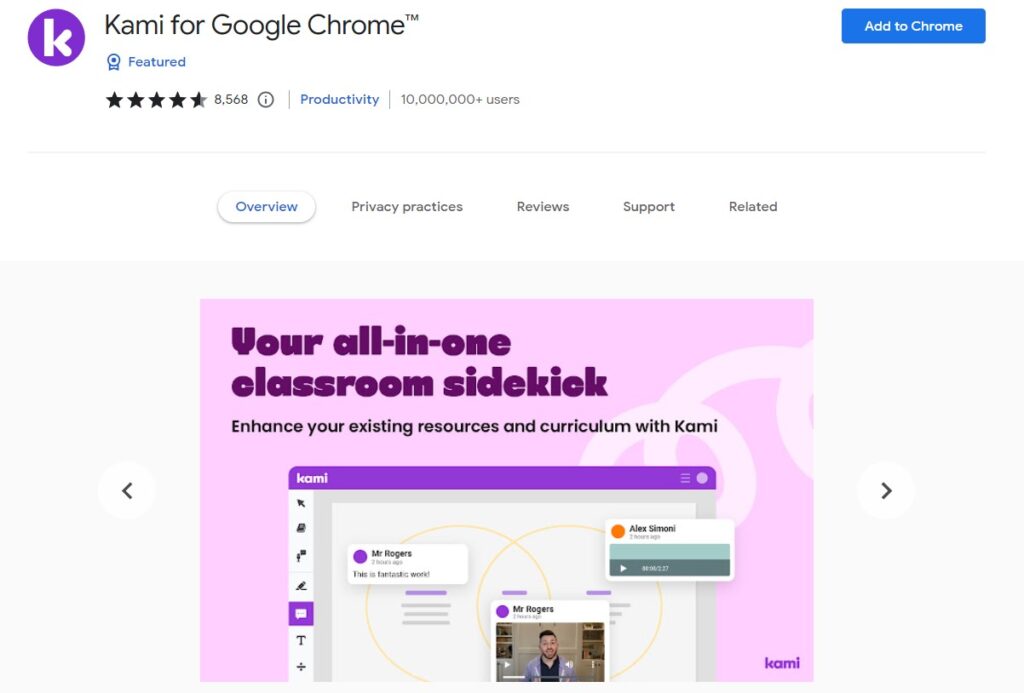 Best Chrome Extensions for Google Classroom - Kami