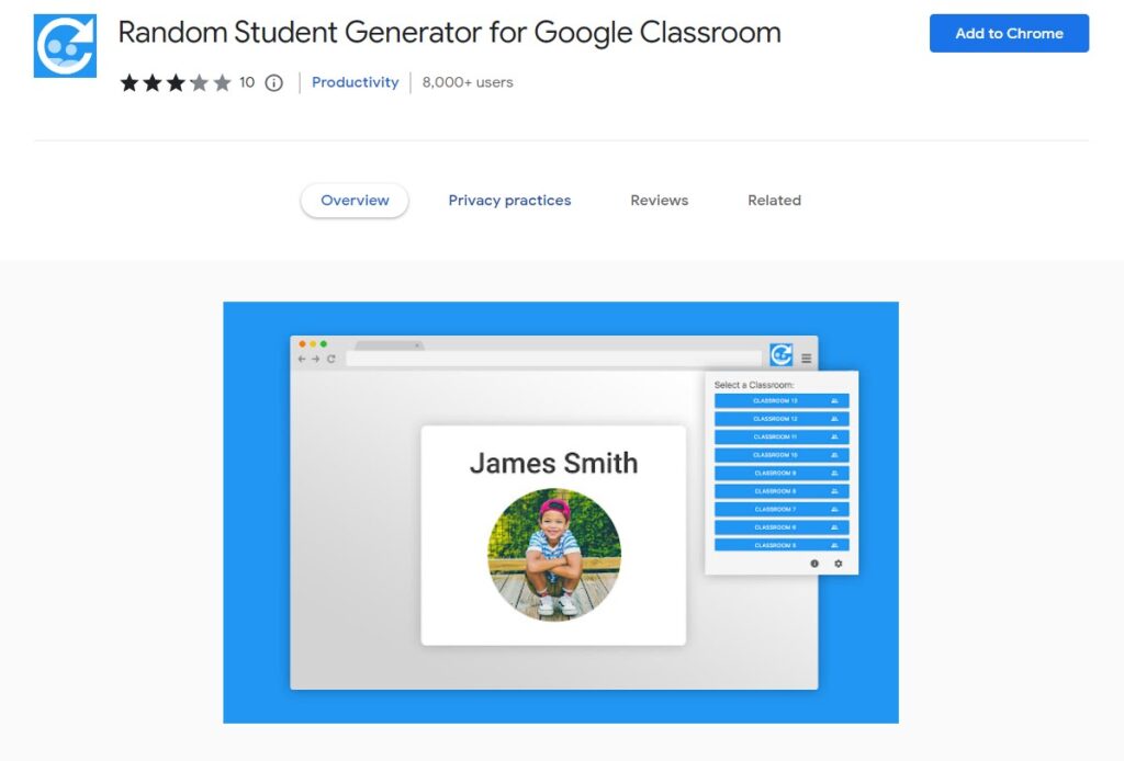 Best Chrome Extensions for Google Classroom - Random Student Generator