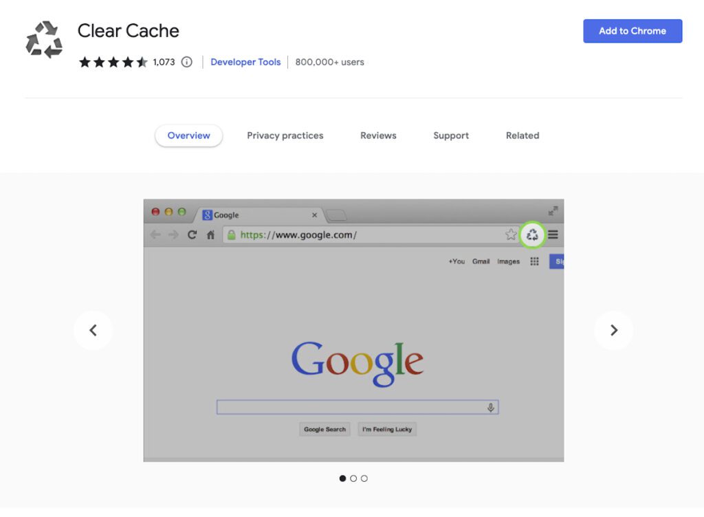 Best Chrome Extensions for Web Developers - Clear Cache