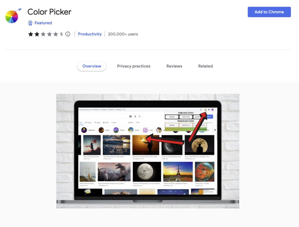 Best Chrome Extensions for Web Developers - Color Picker