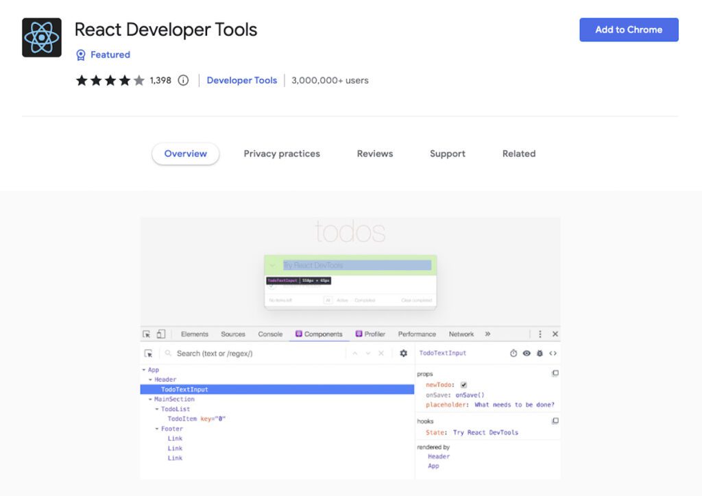 Best Chrome Extensions for Web Developers - React Developer Tools