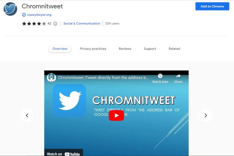 chrome extension twitter download