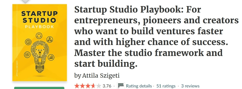 Startup Studio Playbook Review