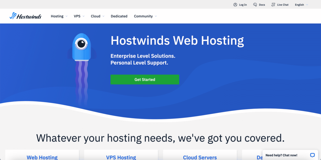Hostwinds: Enterprise-Level Anonymous Hosting Provider
