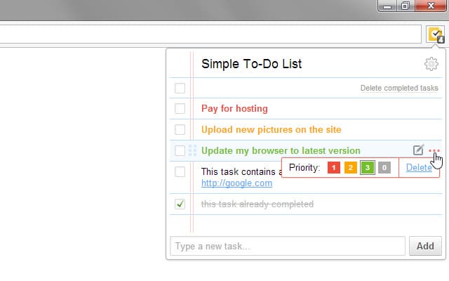  Simple To-Do List priority